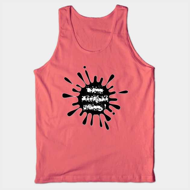 Alien Visual Language Swearing Heptapod Tank Top by vivachas